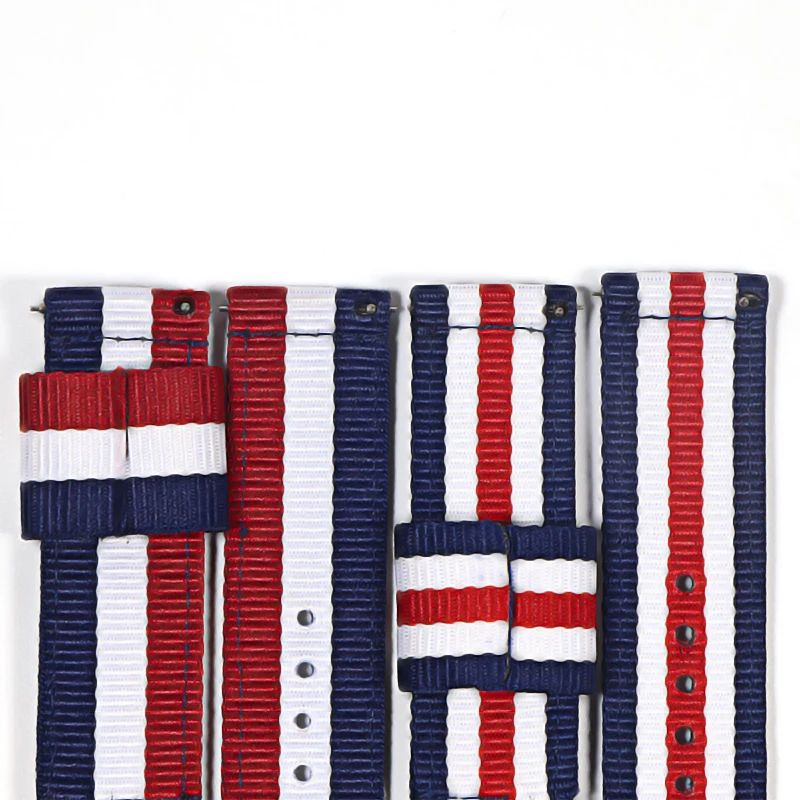 Ремешок нейлоновый для Samsung Galaxy watch 46 мм 42 спортивный браслет Active 2 Active1 Gear S3 frontier 22