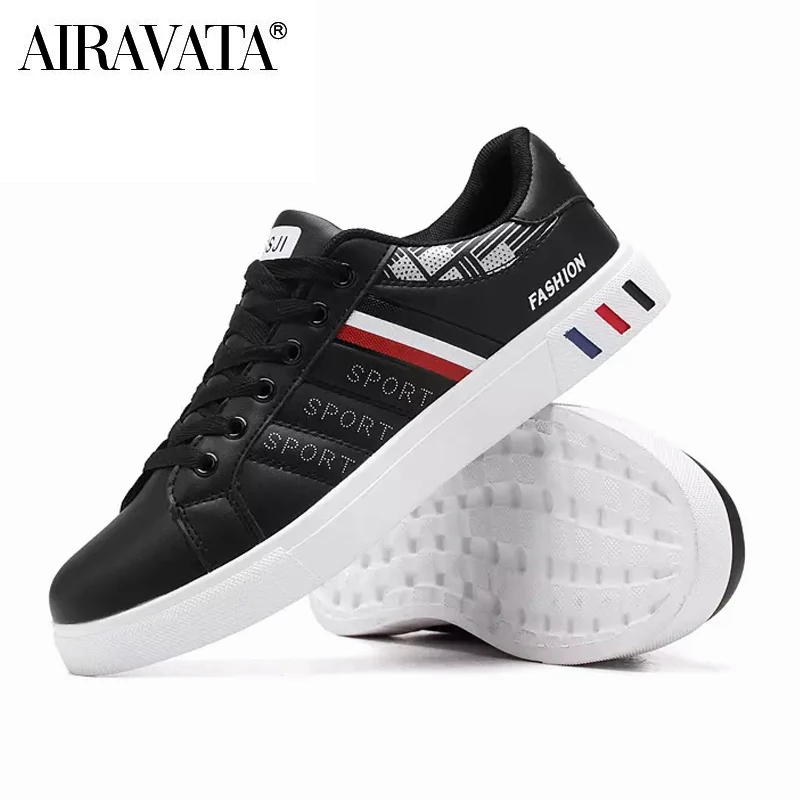 Fashion Men's Casual Walking Shoes Outdoor Comfortable Sneakers Non-Slip Sports Shoes Lace Up Footwear Flat Shoes Men's Tennis