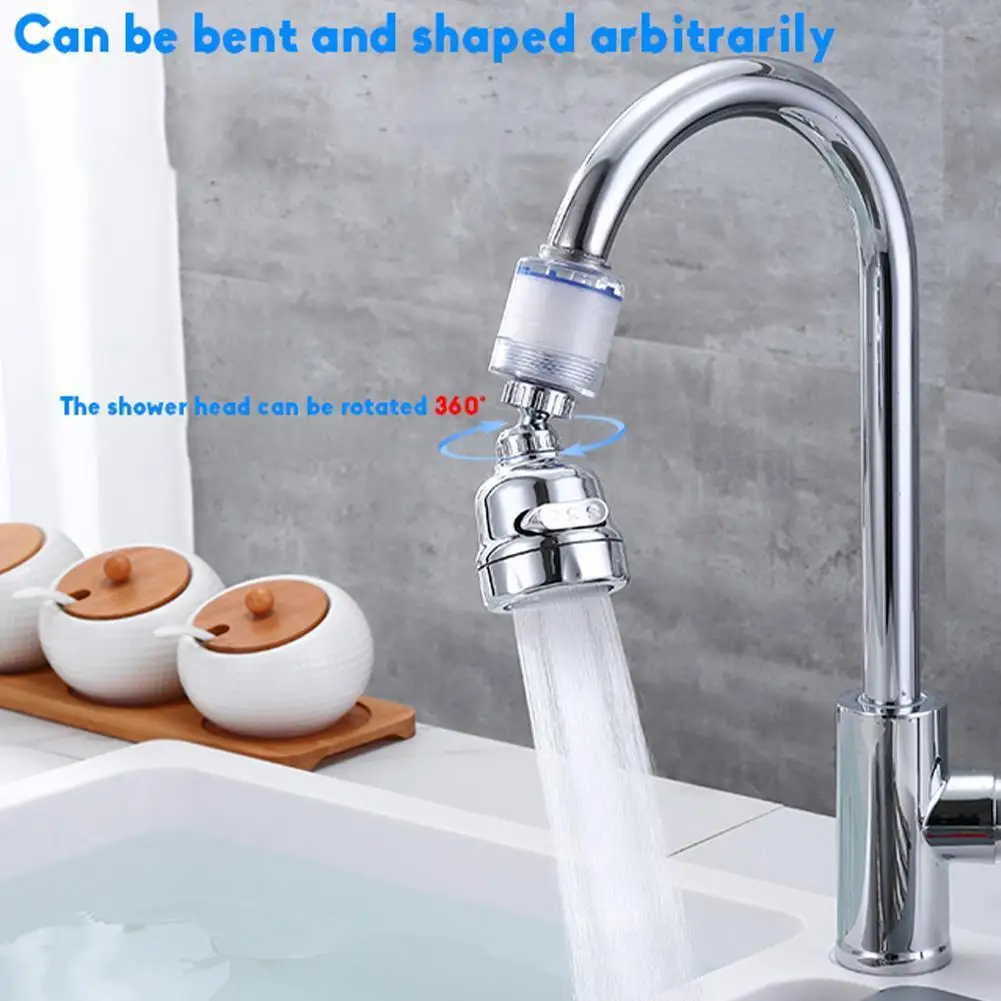 

Universal 3Mode Kitchen Faucet Adapter Aerator Shower Head Pressure Home Water Saving Bubbler Splash Filter Tap Nozzle Connector