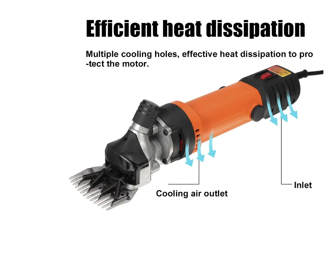 3000 Вт электрическая машина для стрижки овец и коз 6 скоростей машинка