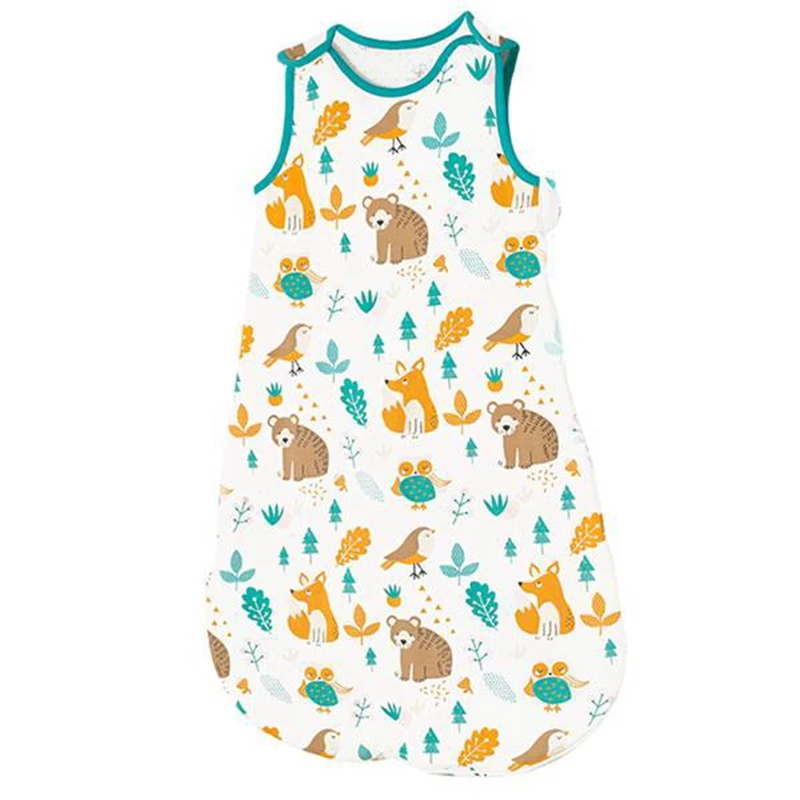 

Sleep Sack Baby Wearable Blanket with 2-Way Zipper, Cotton Muslin Sleeping Sack,Cotton Sleep Sack Unisex