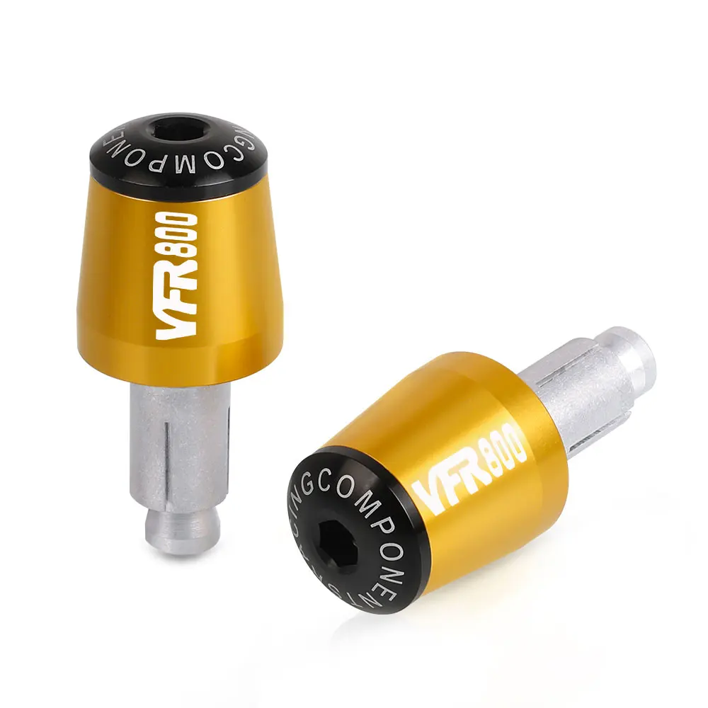 Для Honda VFR800 VFR 800 VTEC мотоцикла 7/8 '✢ мм наконечники руля слайдер ручки торцевые