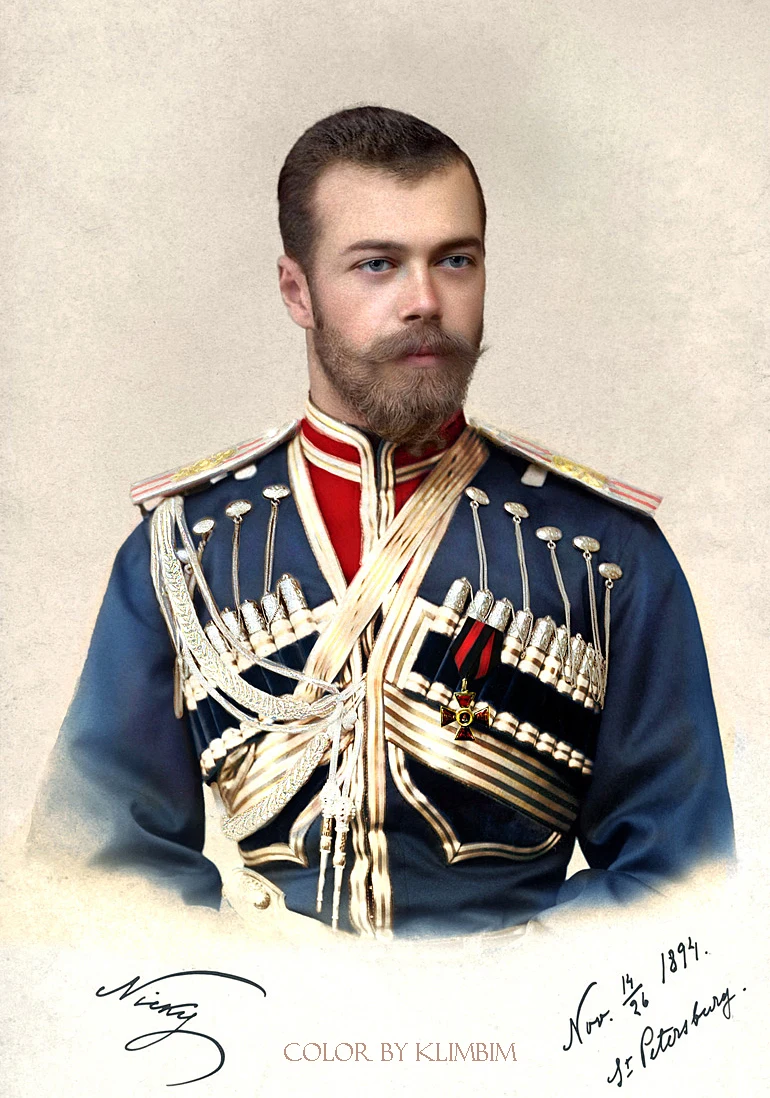 

Emperor of All the Russias Nicholas II Nikolai II of Russia portrait -Europe Art print art painting on canvas--free shipping