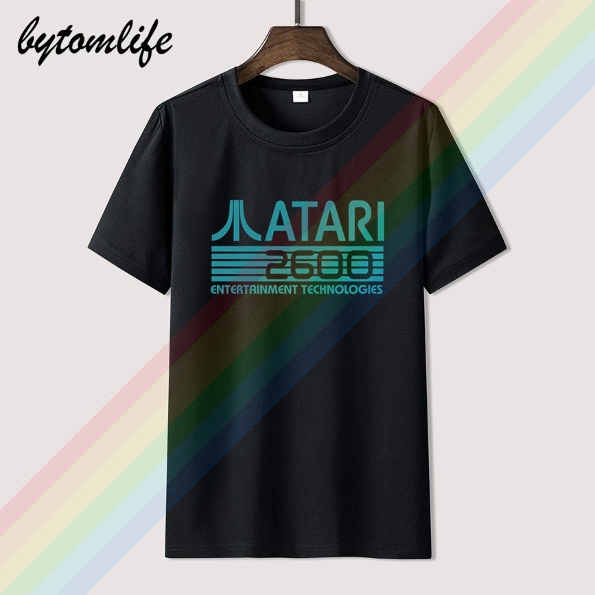 

atari t shirt space invaders nintendo computer cool mario arcade retro gamer 80s t shirt