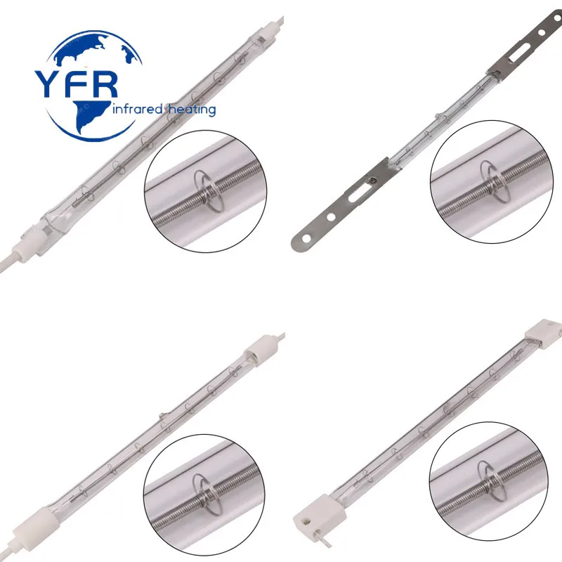 Лампы головного света вакуумная галогенная трубка ИК-излучение кварцевая лампа