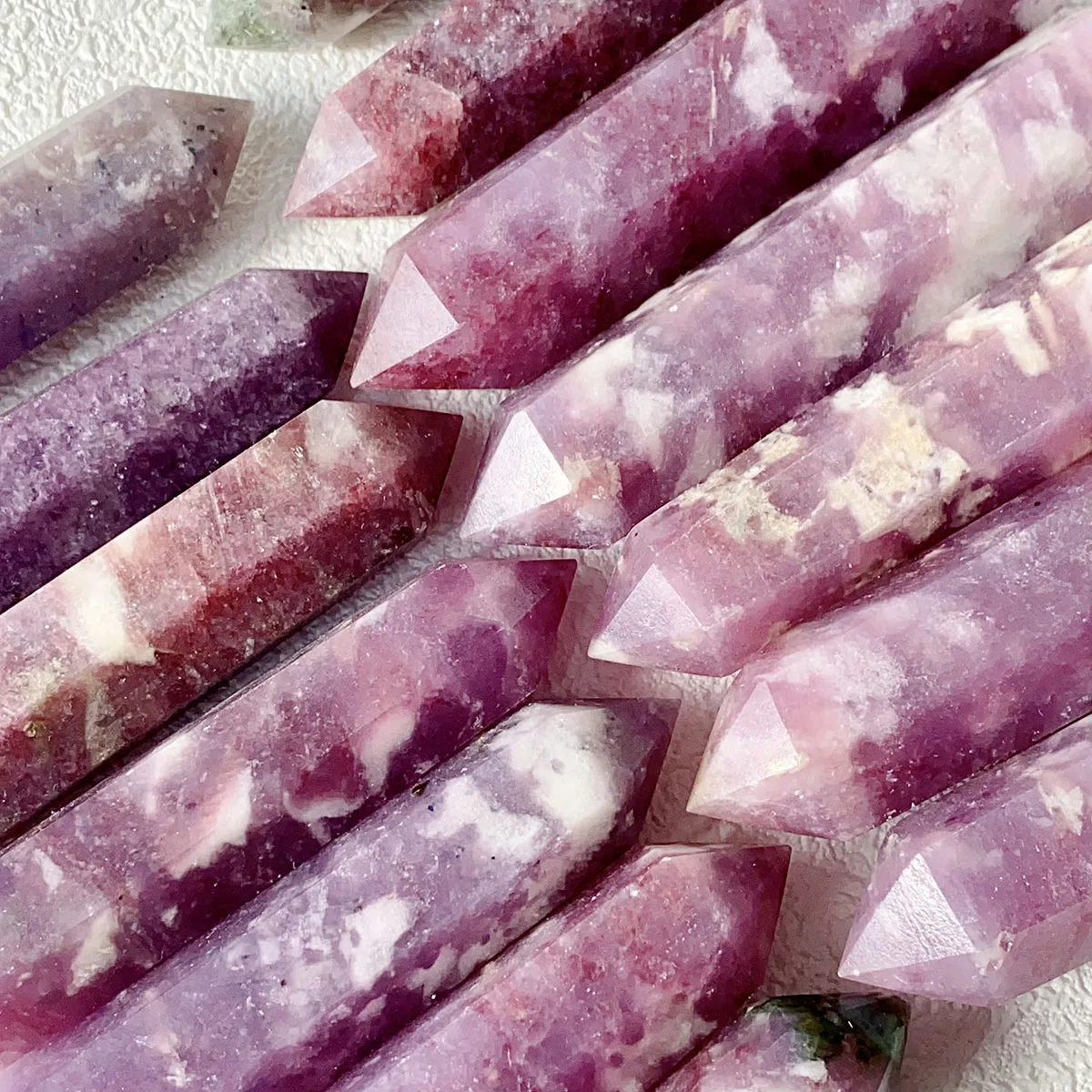 

Розовый микс зеленый турмалин кристаллы Aladdin Crystal