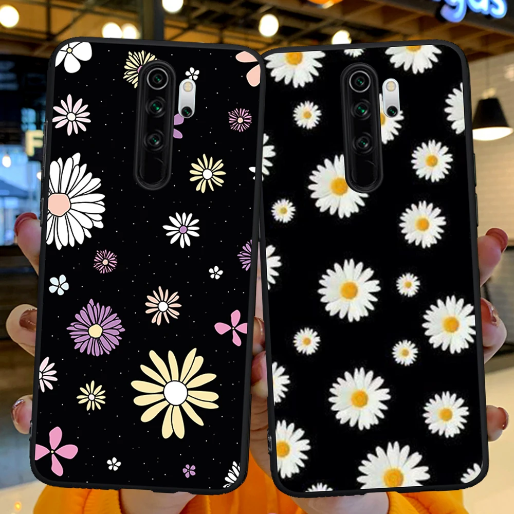 

Fashion butterfly daisy love mobile Coque Funda for Xiaomi Mi 9T Redmi Note 5 6 7 8 8T 9 9S 10 10Pro K20 K30 9T Pro Phone Case