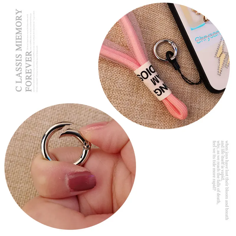 Нейлоновый сетчатый тканый ремешок для телефона в форме звезды | Мобильные