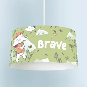 Cute Cartoon 3D Print Baby Kids Room Born Model Pvc Fabric Cover Ceiling Drum Shape Round Modern Chandelier Decorative Led nordi Cute Cartoon 3D Print Baby Kids Room Born Model Pvc Fabric Cover Ceiling Drum Shape Round Modern Chandelier Decorative Led nordi