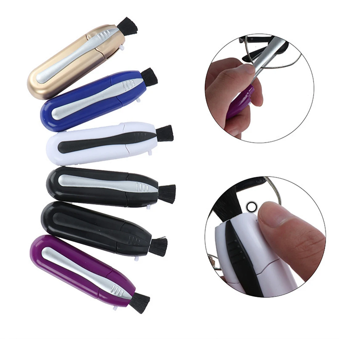 

Two-side Multifunction Glasses Cleaner Brush Portable Sunglass Eyewear Clean Brush Maintenance Professional Clean Glasses Tool