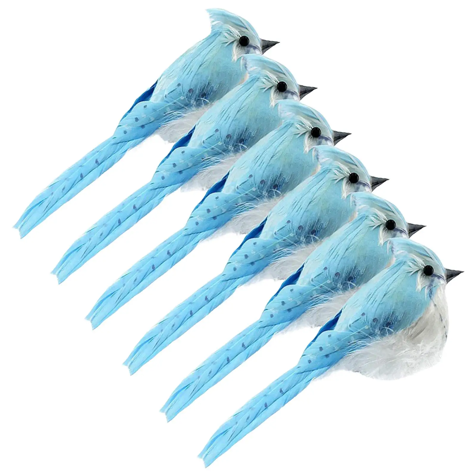 

Фигурка газона, Искусственное перо с микроландшафтом, ручная работа, пластиковая подарочная фигурка птицы для двора, настенное искусство, с...