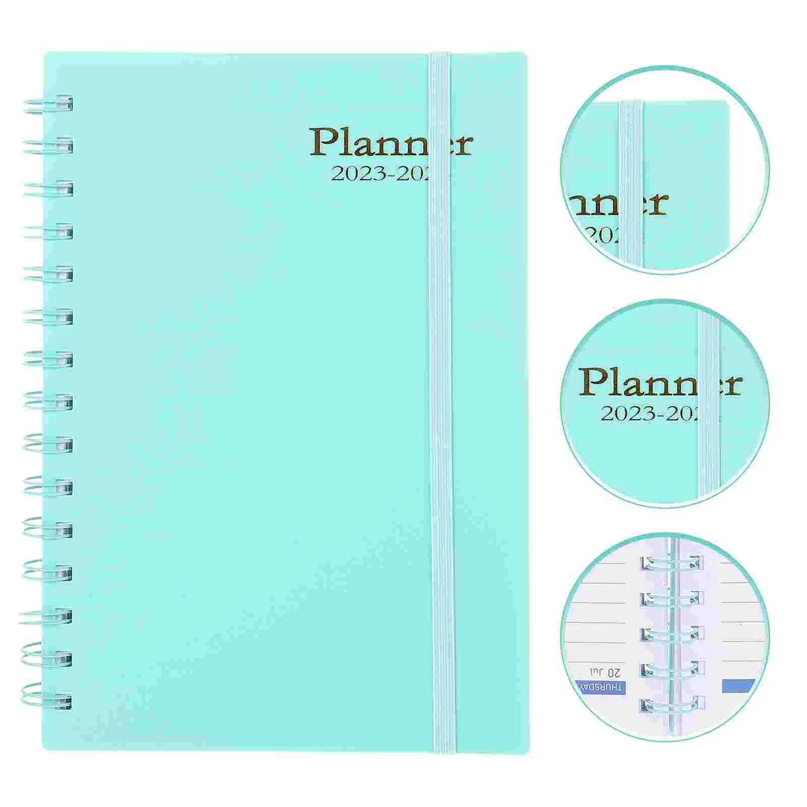 

Notebook Coil Notepad Planning Portable Office Daily Spiral Writing School Practical Weekly Handbook Journal Routine Planner