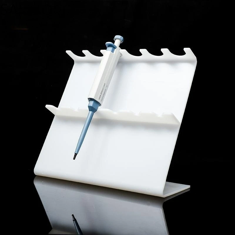 Подставка для пипетки из акрила белая подставка плексигласа Z-образная вмещает