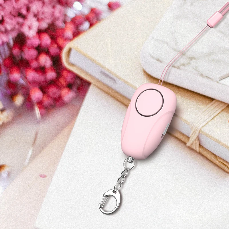 

Self Defense Personal Safety Alarm Security Wolf Auto Alarme Seguridad Anti Rape Whistle 120dB Sound Loud Keychain Protection