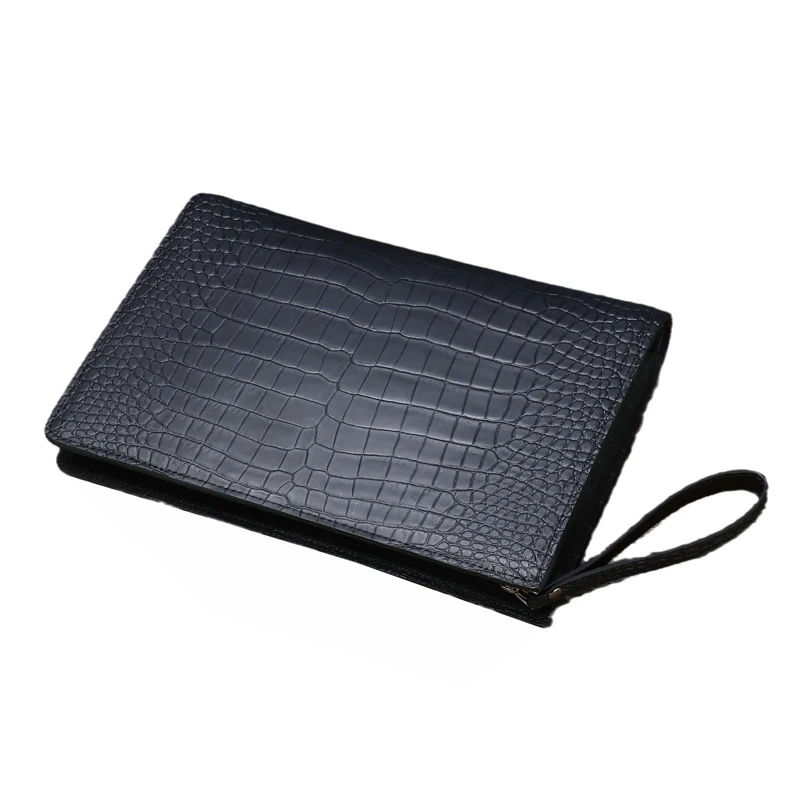 Высококачественная кожаная сумка мужской клатч из натуральной кожи