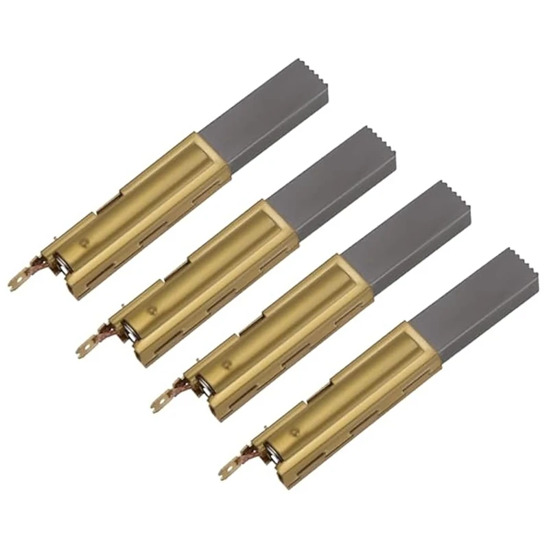 4Pcs Motor Carbon Brushes 32Mmx11mmx6.3Mm For Karcher Hoover Vax Wet Vacuum BL21104 230260