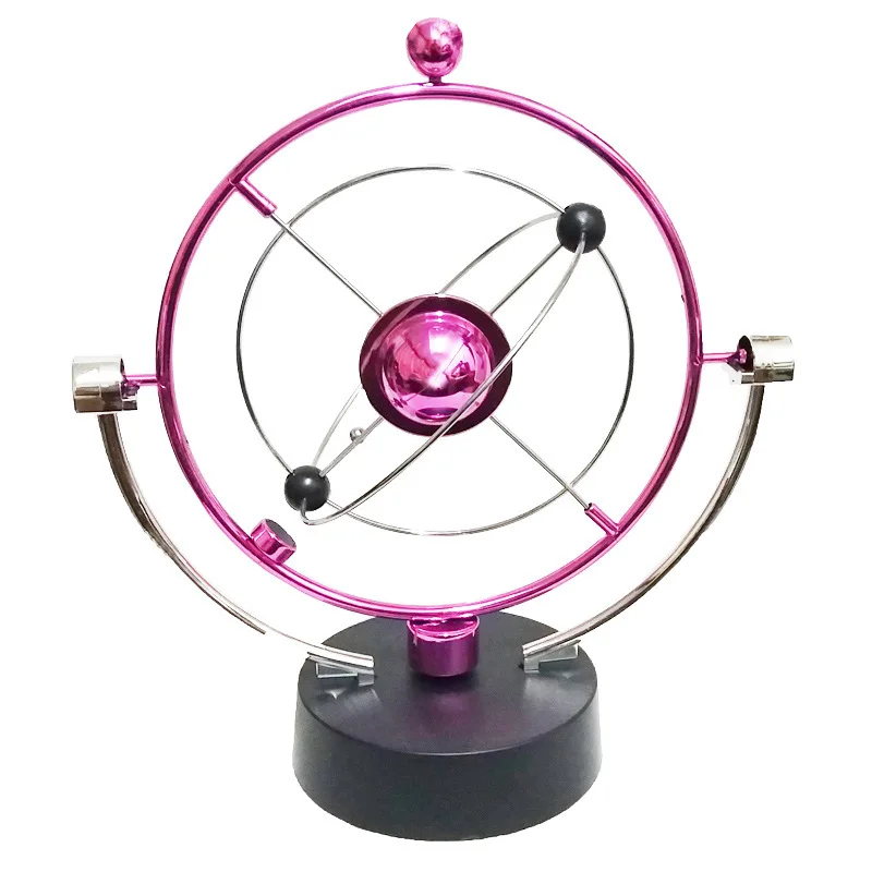 

Home Decoration Celestial orbit pendulum Maglev Rotary Electromagnetic Perpetual Motion Meter balls Office Desktop Decor