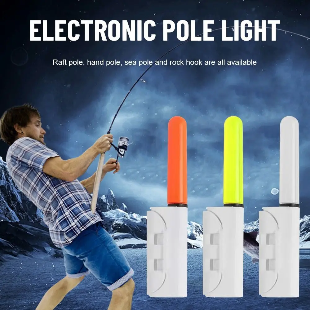 

5pcs Useful Float Dark Red/Green/Blasting flash Night Fluorescent Light Bite Alarm Fishing Rod Tip Lightstick Glow Stick