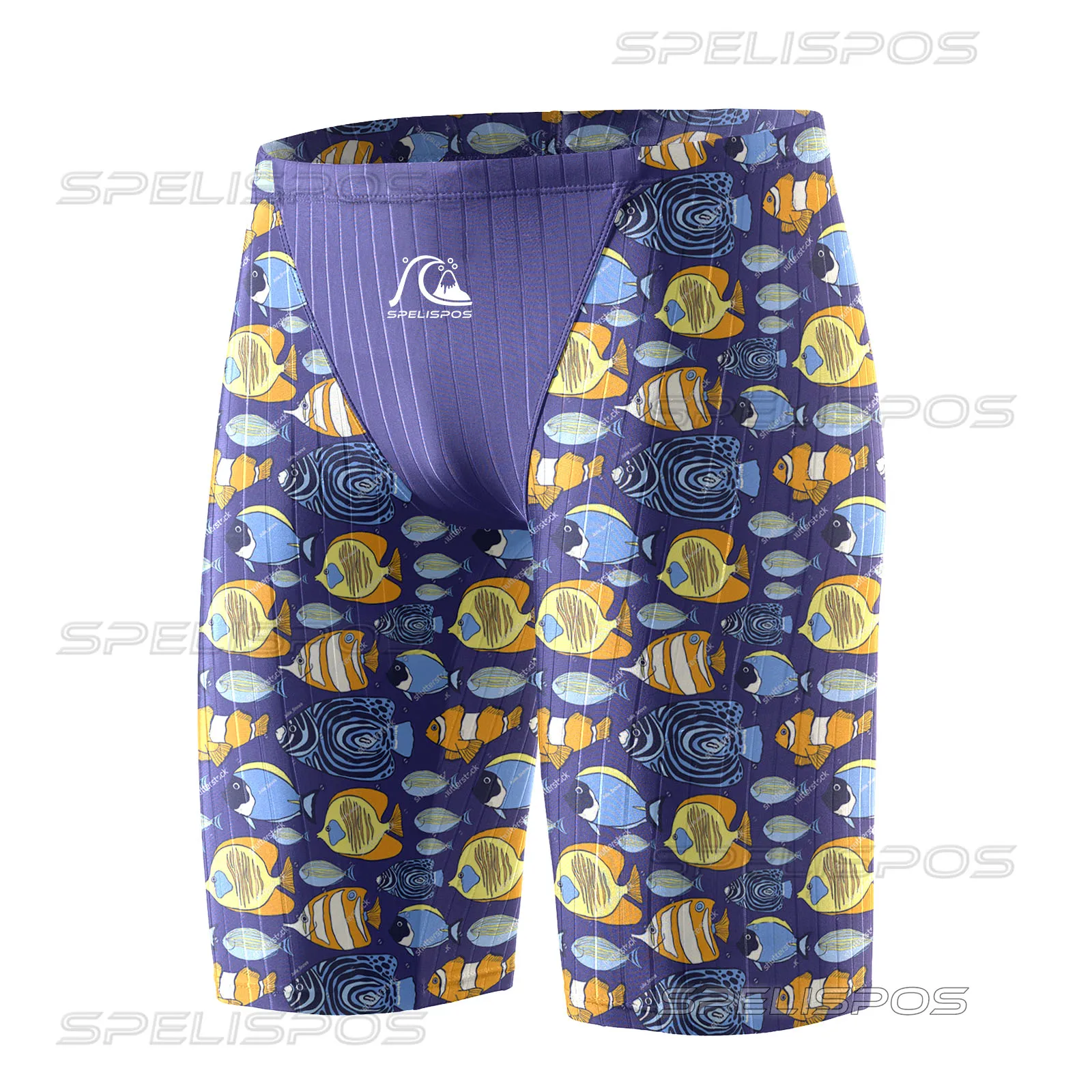 SPELISPOS Men Tights Swim Shorts Swimming Trunks Sport Swimwear Training Pants Swimsuit Diving Summer Beach Surfing  Quick Dry