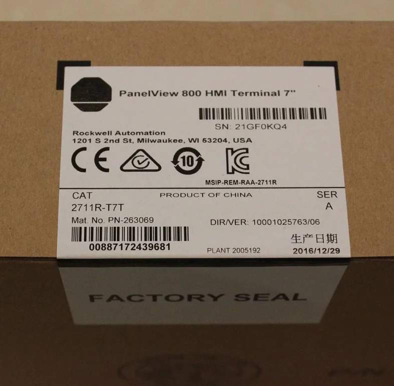 

Original Factory Agent, New Original 2711R-T7T 2711RT7T