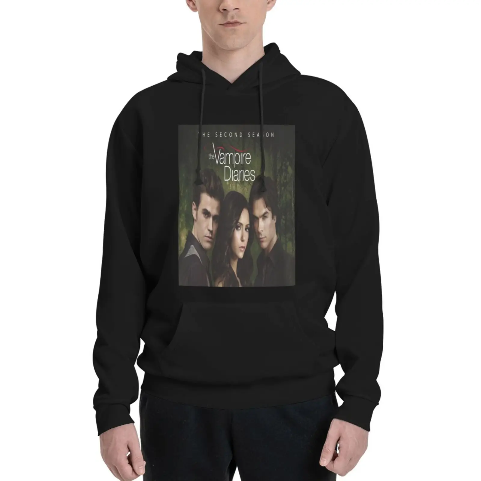 

The Vampire Diaries 3924 Hooded Sweatshirts Women's Jacket Hooded Sweatshirts Men's Clothes Men's Sets Hoodie Techwear Jackets