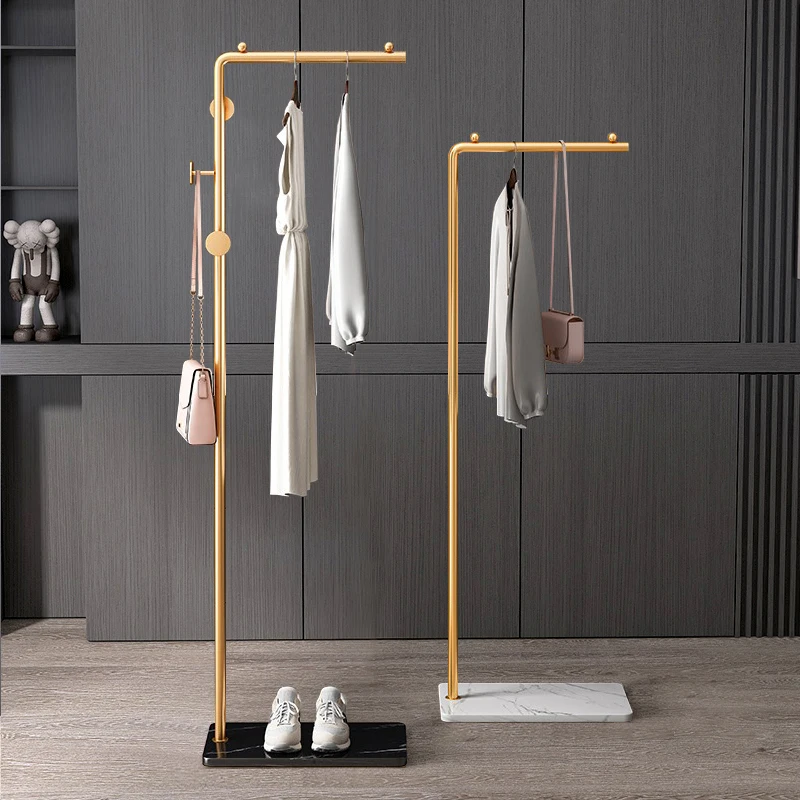 

Entrance Jacket Long Clothes Rack Kawaii Hat Display Storage Clothes Hanger Balcony Garden Burro Ropa Perchero Hall Furniture