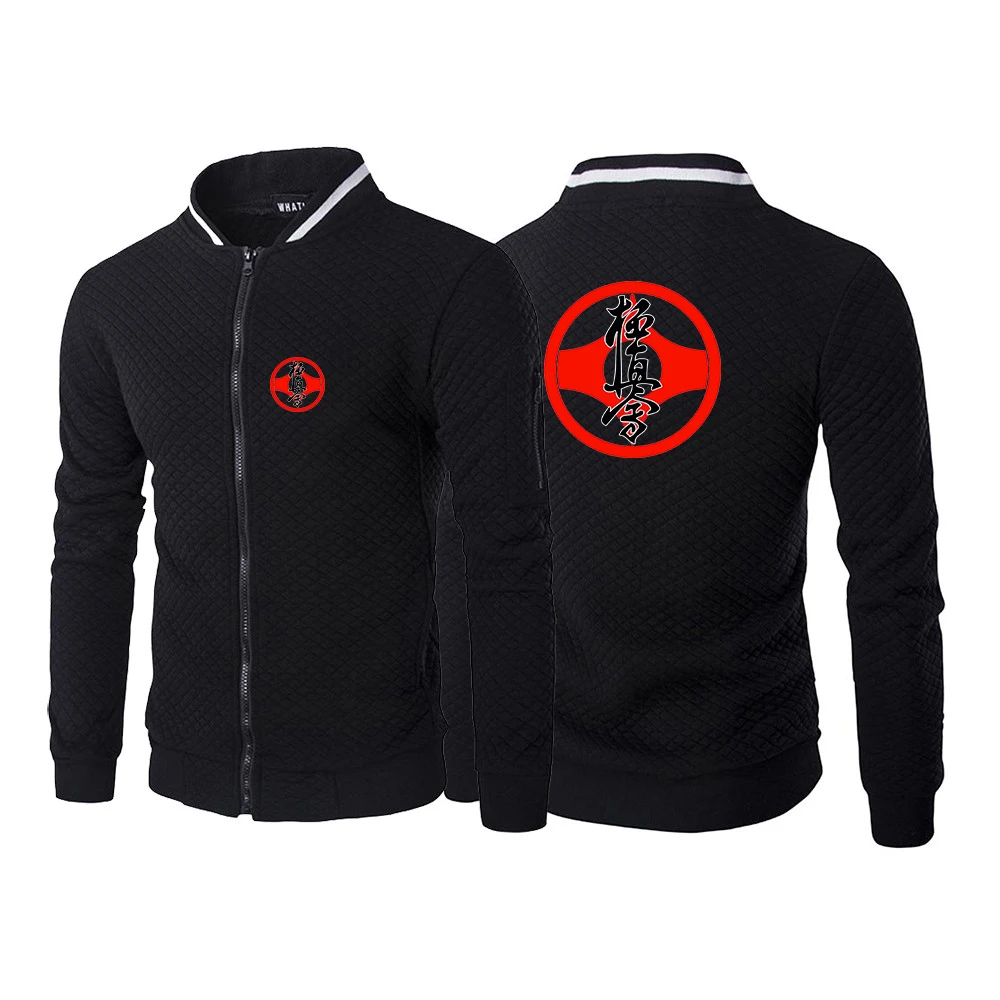 

Kyokushin Karate 2023 Men's New Printed High Quality Fashion Zip Round Neck Casual Slim Fit Sweatshirt Coats Hooded Top Clothing