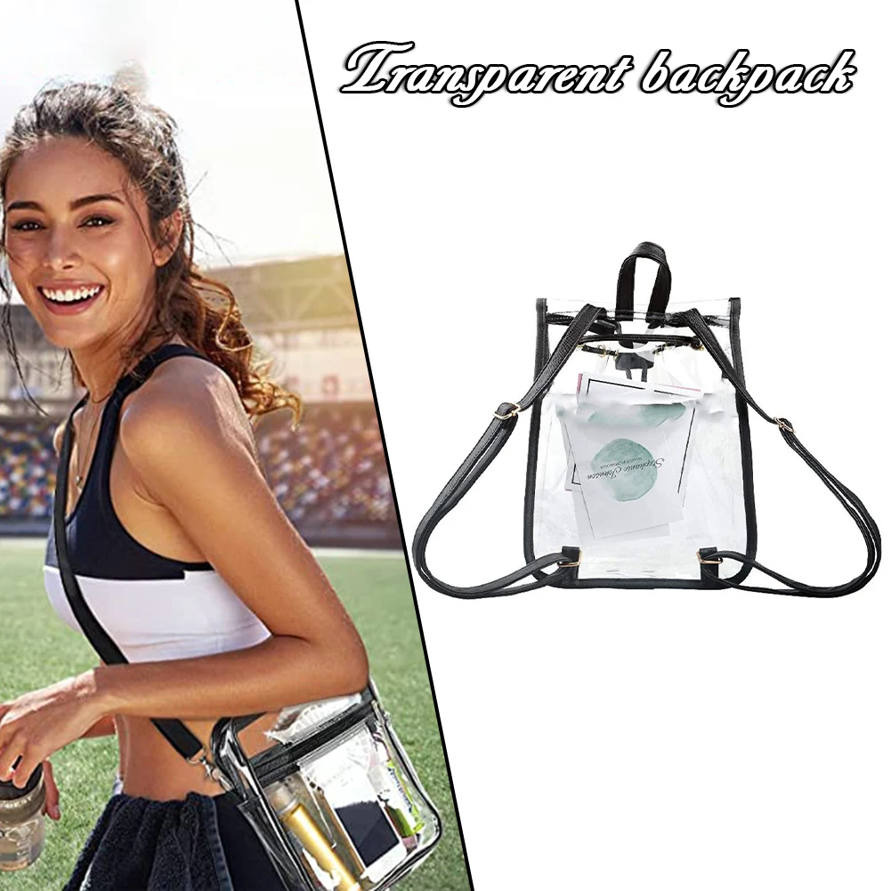 PVC Outdoor Backpack Universal Daily Crossbodys Bag For Adult