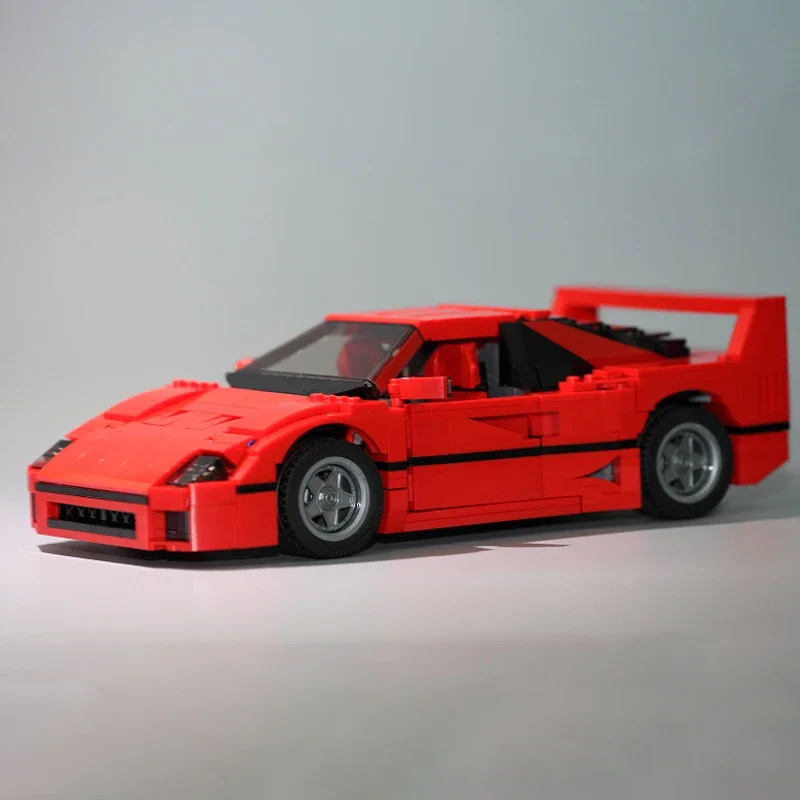 Классические технические Super Racing F40 совместимые блоки 21004 роскошные модели
