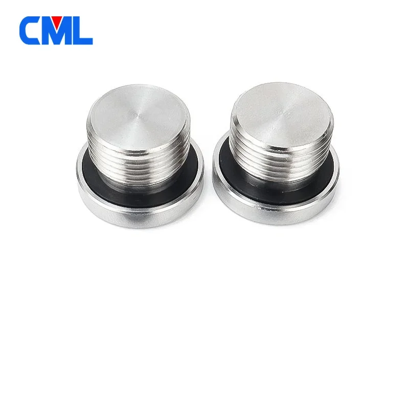 Метрическая наружная резьба 304 шестигранная торцевая крышка из нержавеющей