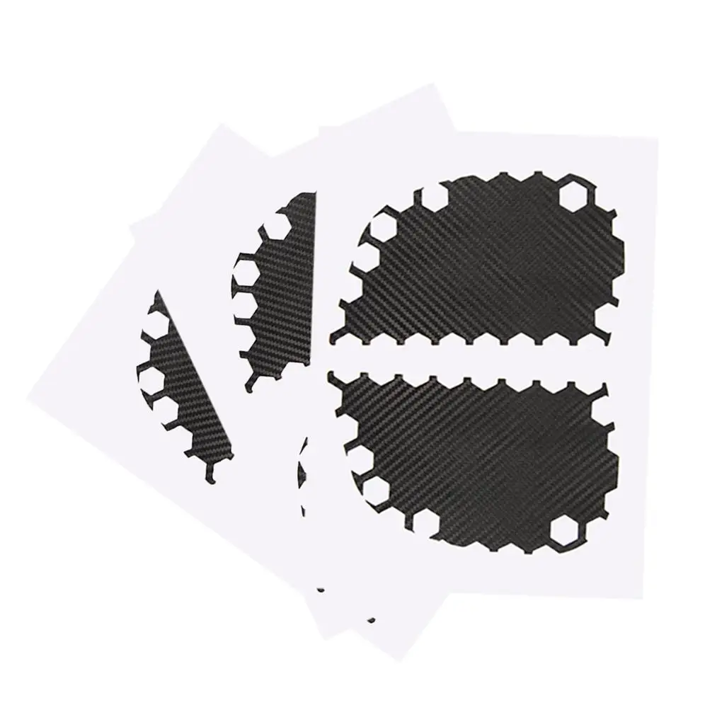 

6 шт./набор, декоративные наклейки для заднего фонаря автомобиля Ford Mustang