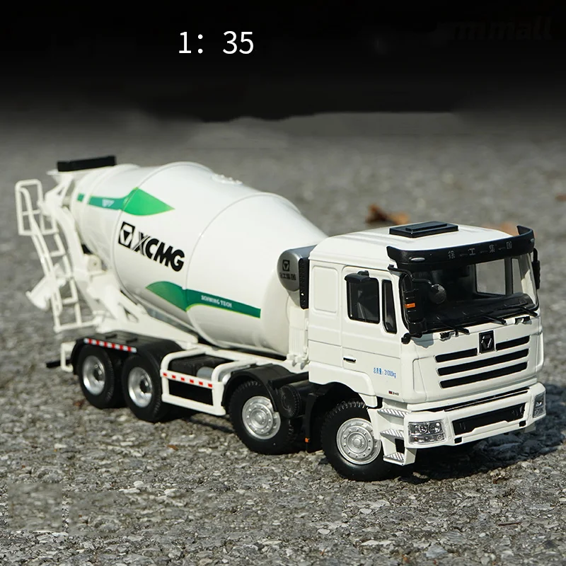 Литый под давлением в масштабе 1:35 XCMG Schwing миксер бетономешалка грузовик из сплава