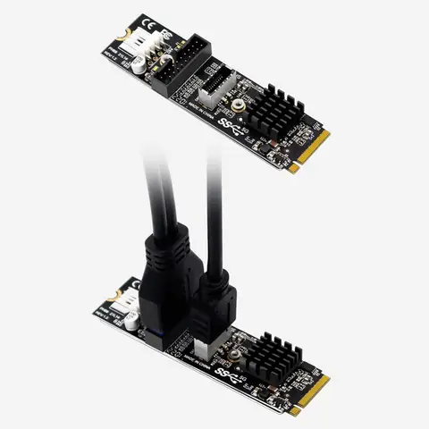 VODOOL Адаптер M.2 M-Key PCIe на USB 3.1