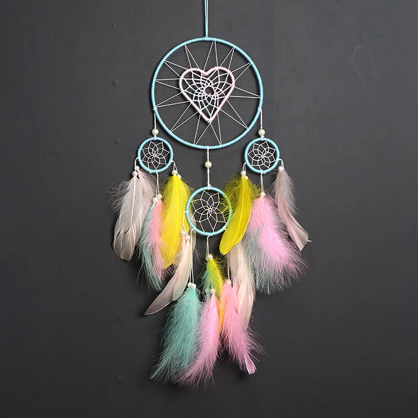 

Dream Catchers For Bedroom Dream Catcher With Colorful Feathers Home Ornaments Wall Decor Witchy Gifts Home Ornaments For