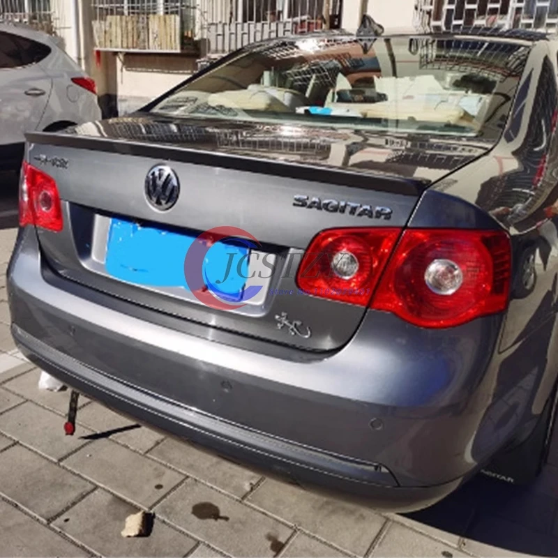 Фото Для Volkswagen VW Jetta MK5 2006-2011 год спойлер ABS пластик заднее крыло багажника комплект кузова автомобиля аксессуары №3