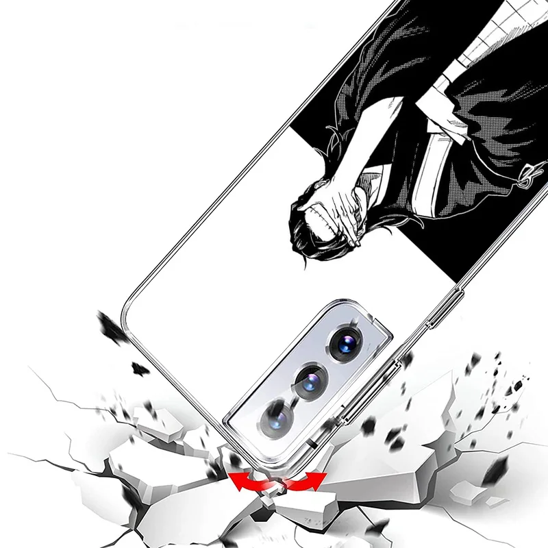 Чехол для телефона Jujusu Kaisen Geto Suguru Samsung Galaxy S24 Ultra S23 S22 S21 Plus S20 FE S10E S10 S9 S8 +