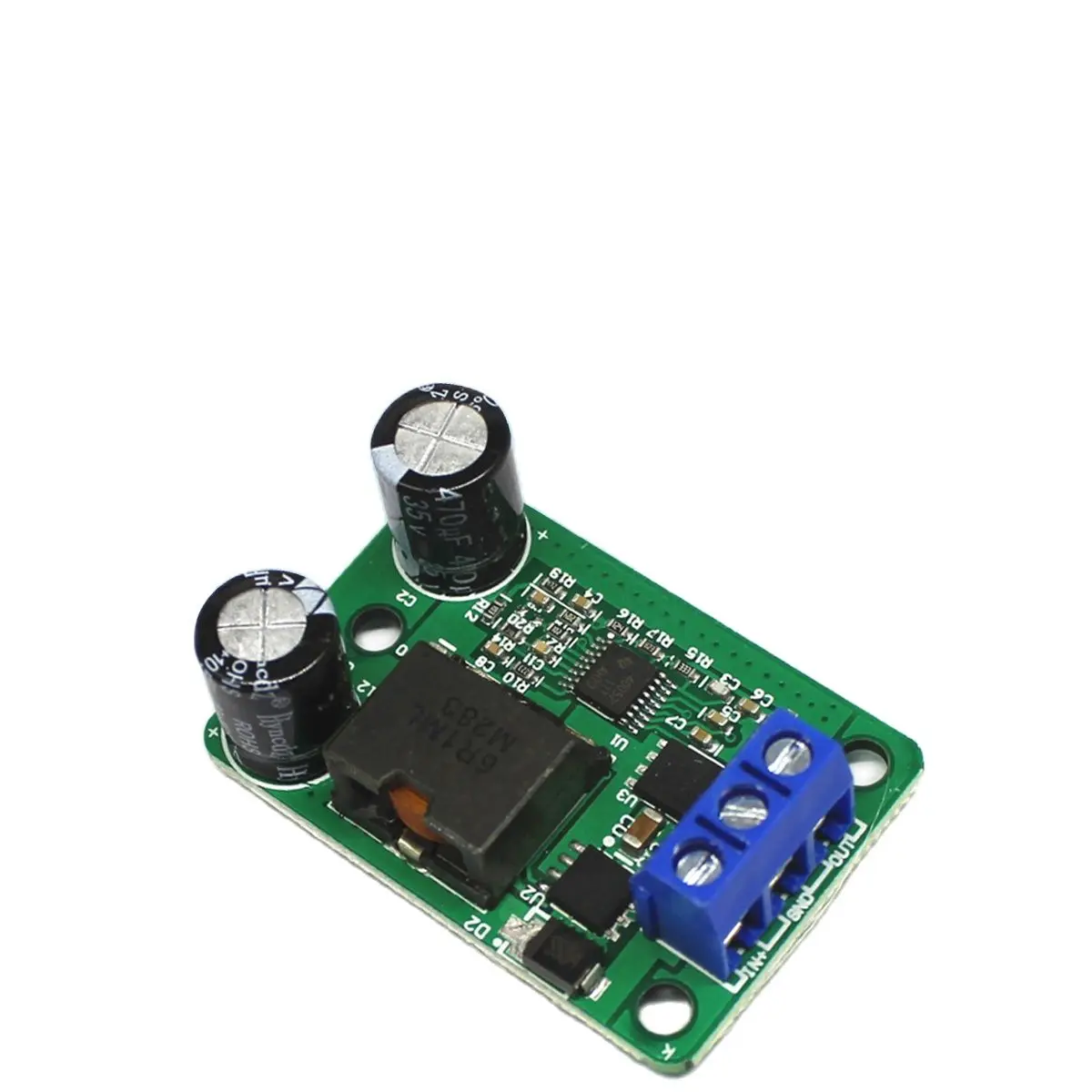 

DC-DC понижающий модуль от 24 В/12 В до 5 В/5 А (9-35 в) Заменяет 055L super LM2596S