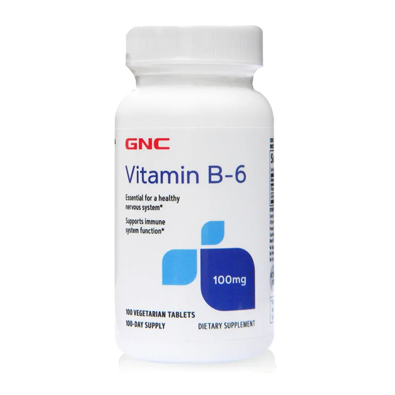 

Free Shipping Vitamin B-6 100mg*100 Tablets