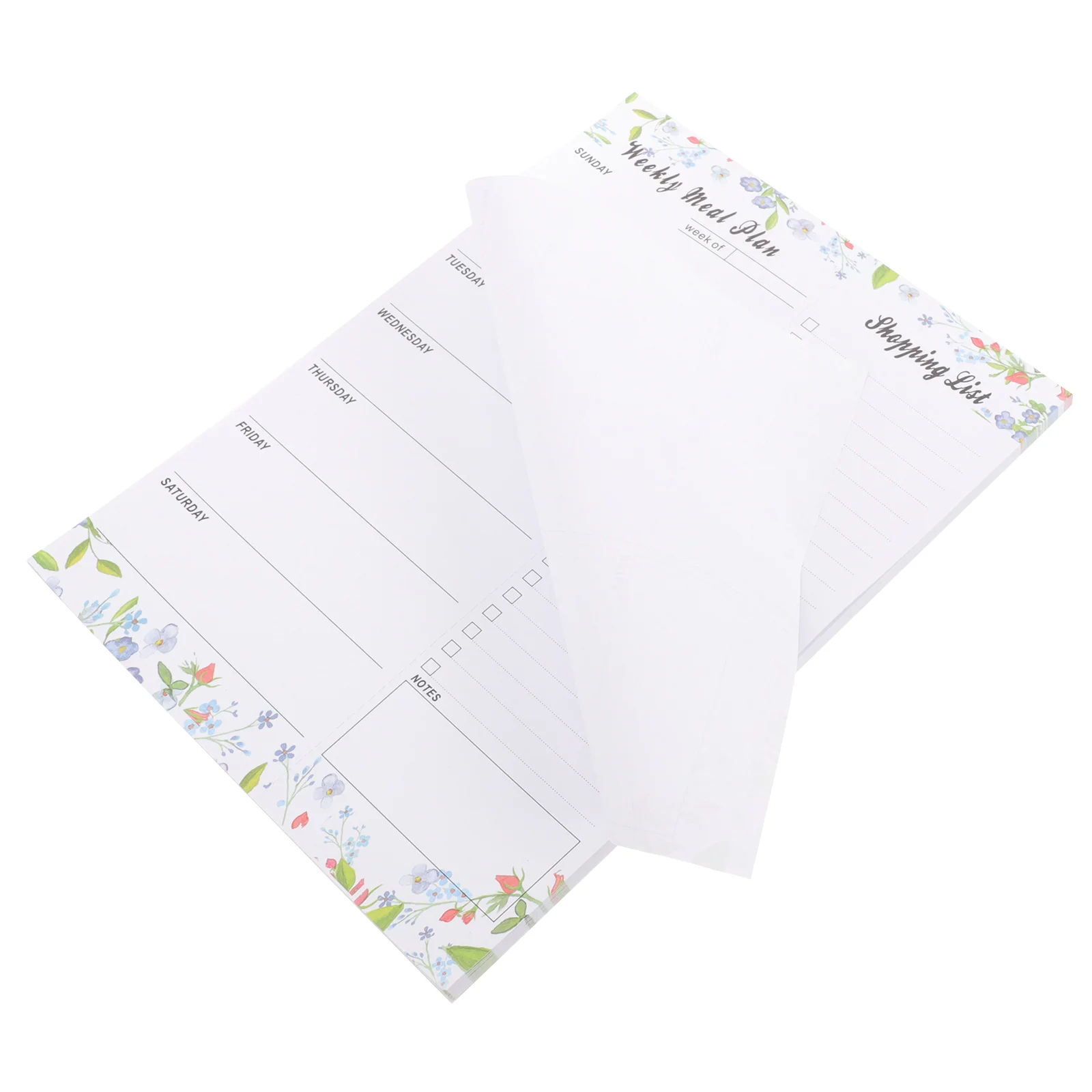 

Food Refrigerator Meal Planner Tearable Magnetic Shopping List Planning Notepad