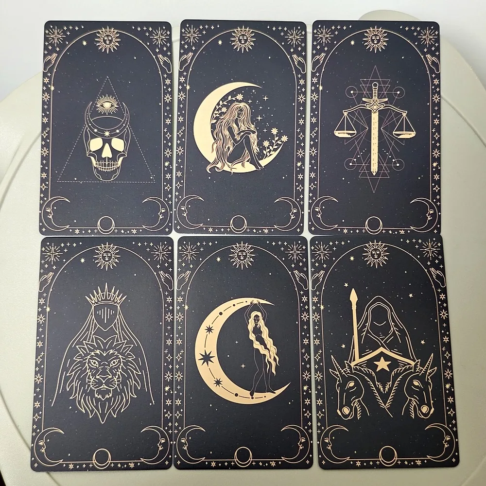 Карты для смыслов Таро 78 шт. 10 3*6 см эскизы традиционные изображения и другие