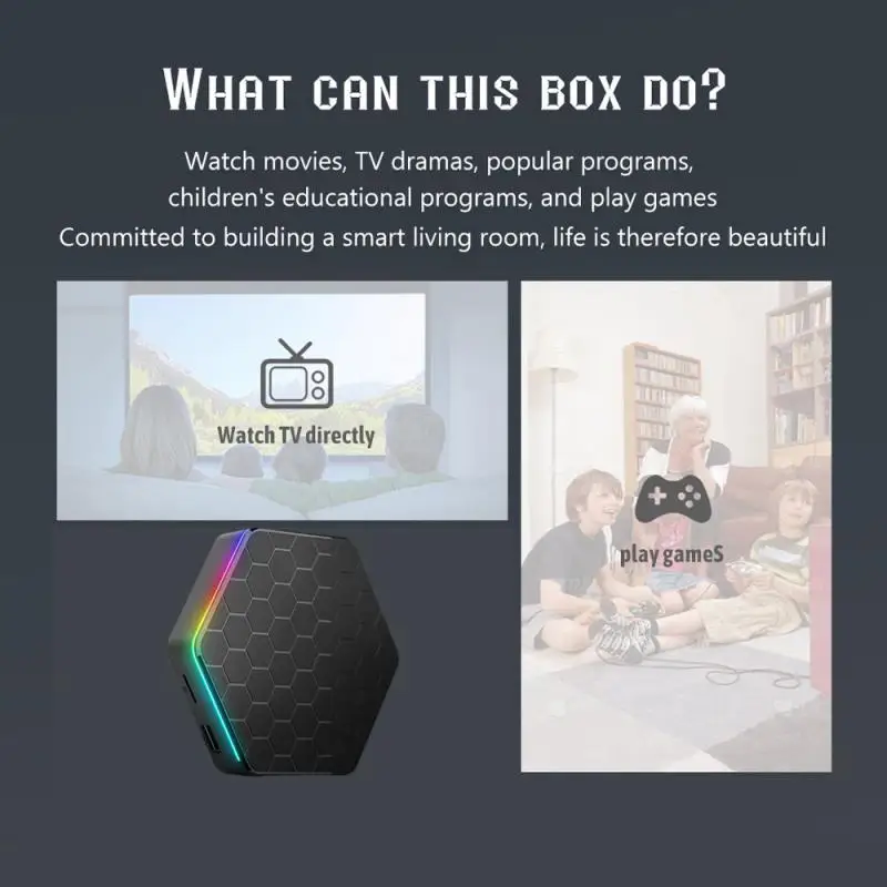 ТВ-приставка T95z двухдиапазонная Android 12 0 64 ГБ