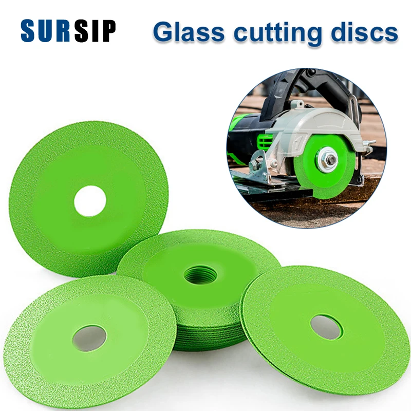 

Glass Cutting Discs 100mm Diamond Marble Saw Blade Ceramic Tile Jade Polishing Cutting Blade Sharp Brazing Grinding Wheel