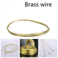 10m 0 5mm 0 6mm 0 8mm dia soft raw brass wire for model craft jewelry findings diy