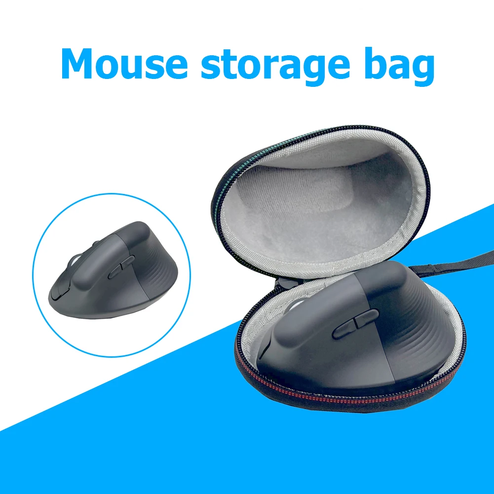 

Hard Carrying Bag Mouse Protective Cover Storage Bag Mice Hard Case Box for Logitech Lift Vertical Ergonomic Mouse Organizer