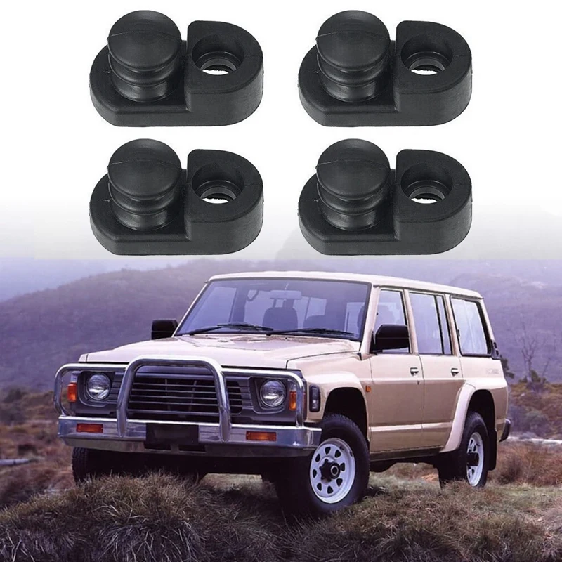 

4PCS Door Switch Cover 253685L300 Car Door Lock Cover Replacement Tool Fit for Nissan Patrol GQ Y60 GU Y61 Civilian W41
