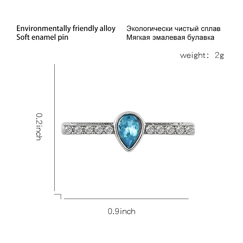 Силиконовый браслет для Apple Watch с кольцом-подвеской в виде капли воды занятий