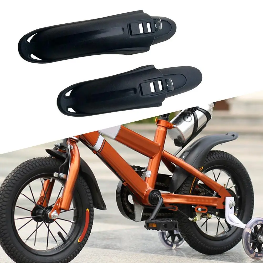 

1 Pair Bike Mudguard for Folding Bike Front+Rear Mountain Bike Mudguard 12/14/16Inch Children Bicycle Fender Cycling Accessories