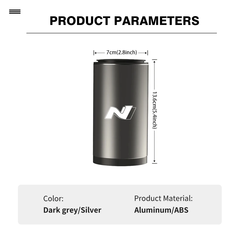 Автомобильная мусорная корзина коробка для хранения пыли органайзер из сплава N