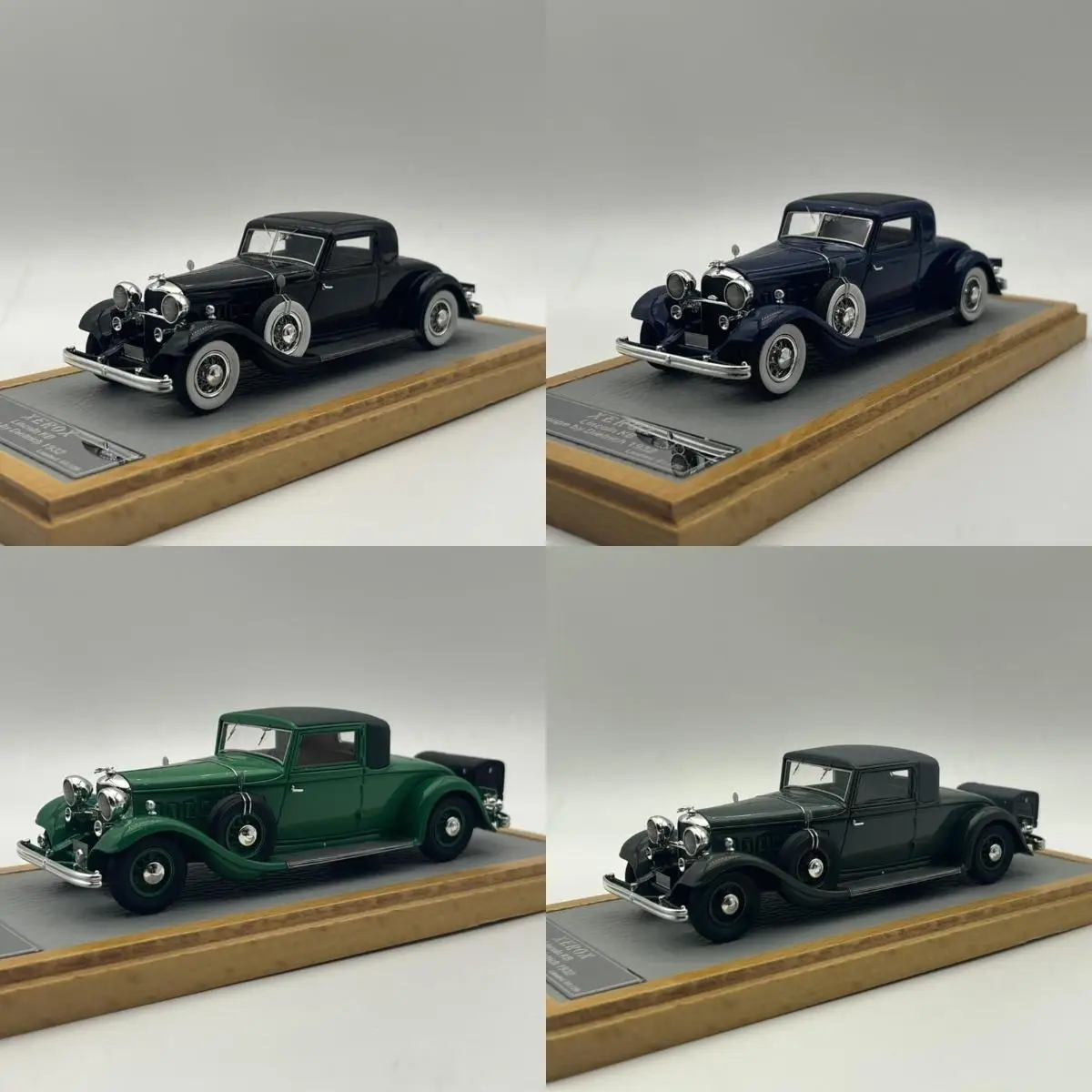 XEROX 1:43 KB Coupe by Judkins 1932 Vintage Car Limited to 20 Units Worldwide Resin Metal Static Car Model Toy Gift