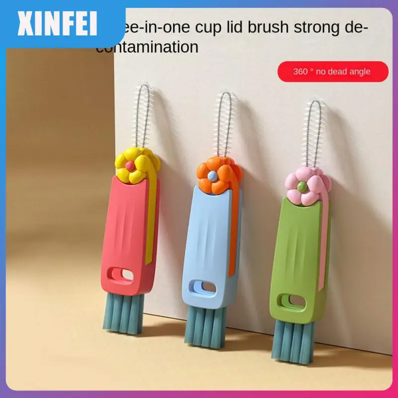 

Multifunctional Gap Cleaning Brush Bottle Mouth Cup Brush Mini Wineglass Bottle Coffe Tea Glass Cup Cleaning Brushes All-around